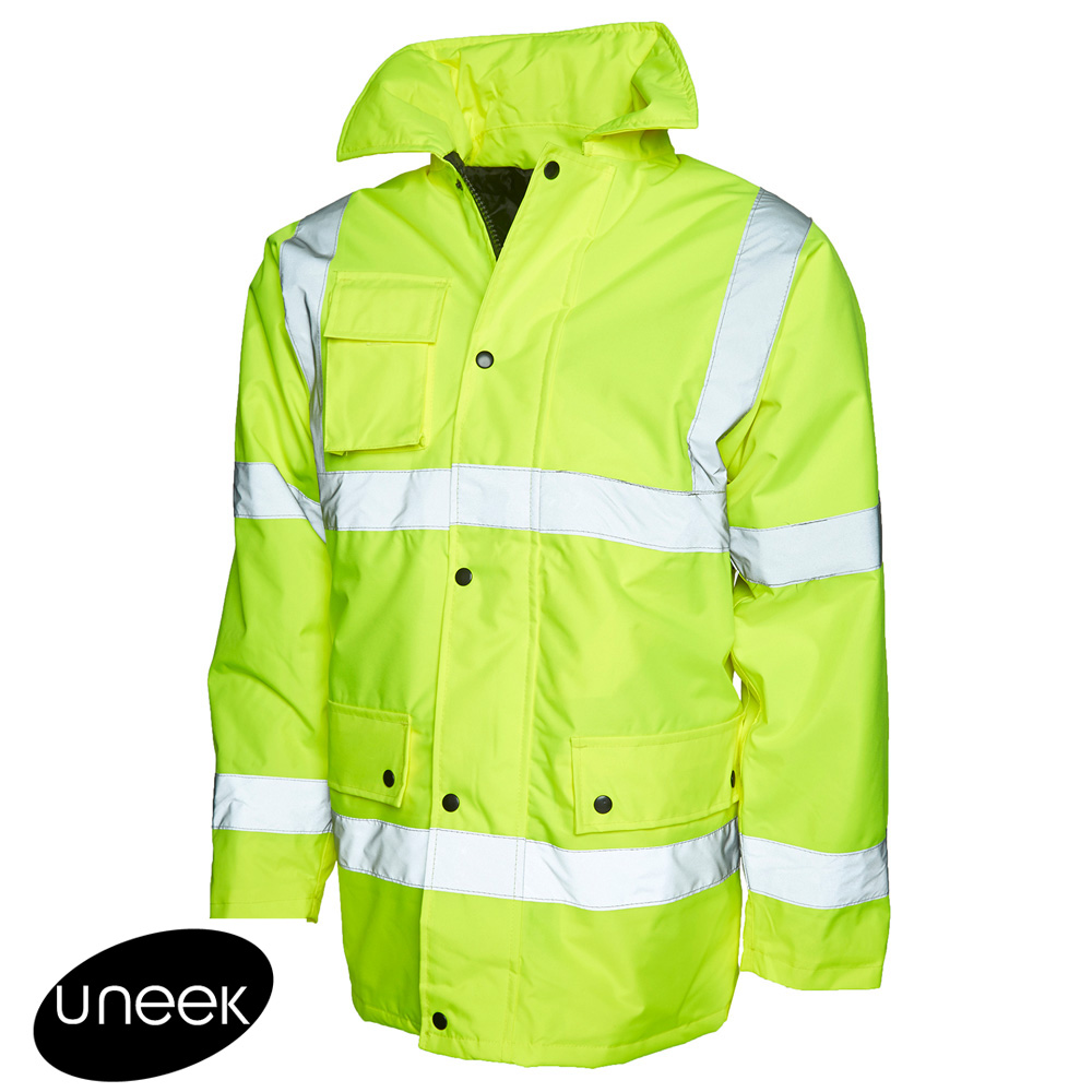 Uneek Hi Vis Road Safety Jacket UC803
