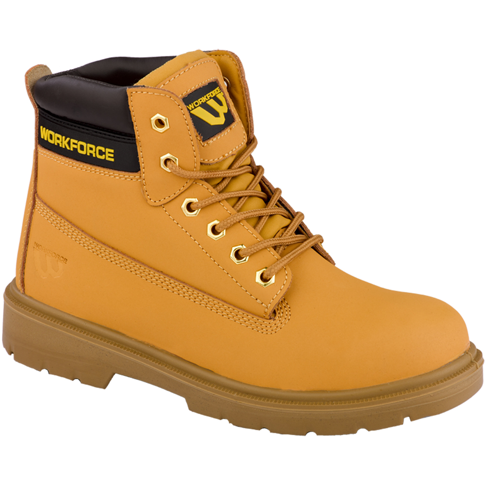 WorkForce S1P Honey Leather Safety Boot WF301P