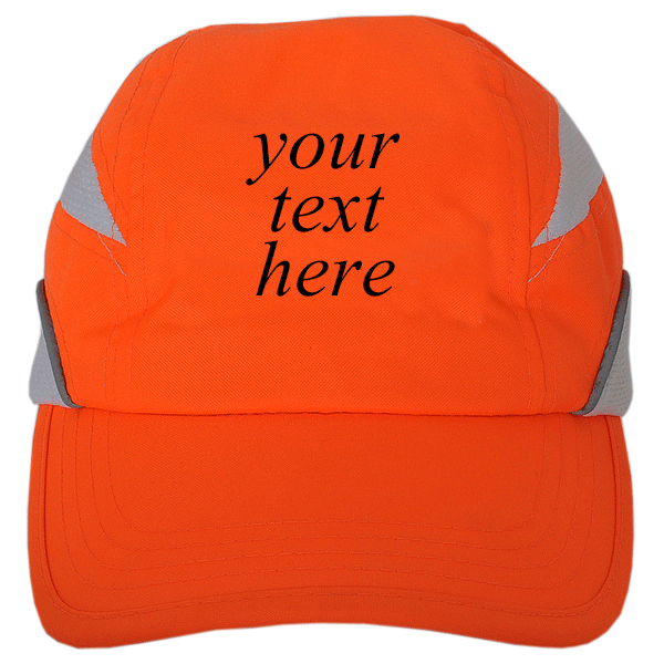 Custom Embroidered Text Caps Total Workwear Branding