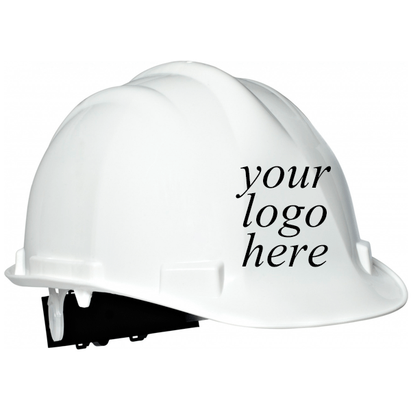Printed Stickers for use on Safety Helmets from Total Workwear.