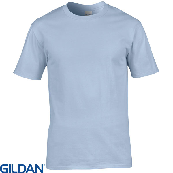 gildan baby blue shirt