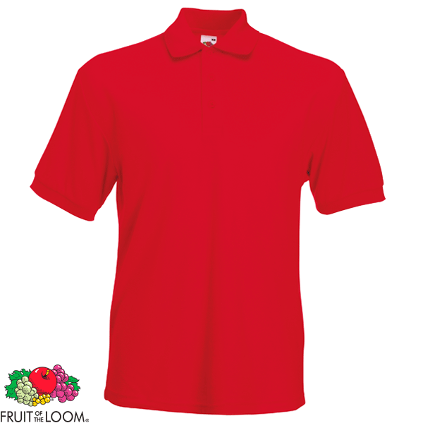 fruit of the loom polo t shirts