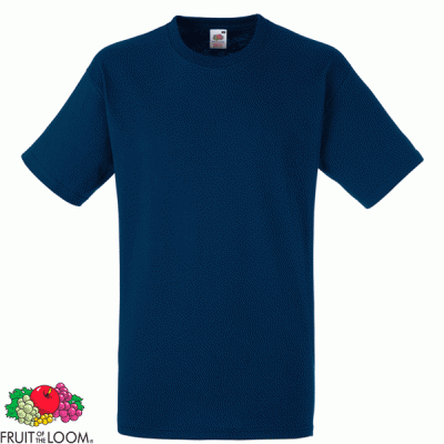 T-shirt Aqme Homme - Noir - Taille XL - 100% Coton Fruit Of The Loom - Occasion TBE