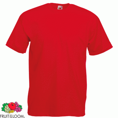 Fruit Of The Loom Long Sleeve Valueweight Tee Maglia, Uomo, Nero, Large