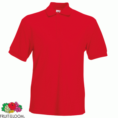 Fruit of the Loom Heavyweight PolyCotton Polo - SS204X