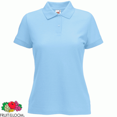 Fruit of the Loom Ladies PolyCotton Polo - SS212
