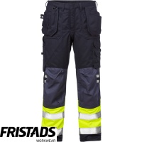 Fristads Flamestat Hi Vis Craftsman Trousers Class 1 2074 ATHS - 109417