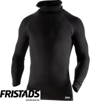 Fristads Half Zip Long Sleeve T Shirt 742 PC - 127357