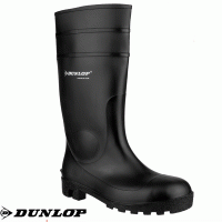 Dunlop Black Protom FS Safety Wellington - 142PPX