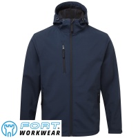 Fort  Holkham Hooded Softshell Jacket - 234