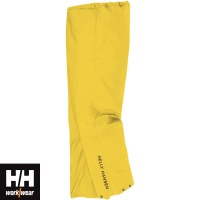 NEW Men's Helly Hansen Work Wear Mandal Waterproof Bibs Dark Orange 2 Sizes 
