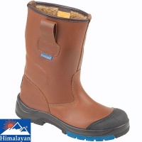Himalayan Brown HyGrip Warm Lined Safety Rigger Boots - 9105