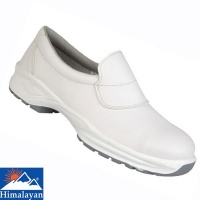 Himalayan White Microfibre Slip On Shoe - 9950