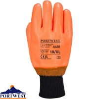 Portwest Weatherproof Hi-Vis Glove - A450