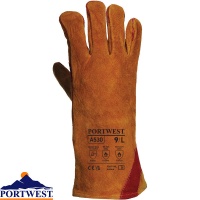 Portwest Reinforced Kevlar Welding Gauntlets - A530