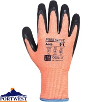 Portwest Vis-Tex Winter HR Nitrile Cut Resistant Glove - A646