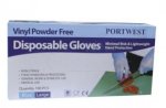 Portwest Powder Free Vinyl Disposable Glove - A905