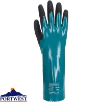 Portwest Sandy Grip Lite Chemical Protection Gauntlet - AP60