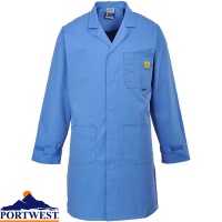 Portwest Anti Static ESD Coat - AS10