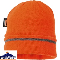 Portwest Reflective Trim Knit Hat - B023