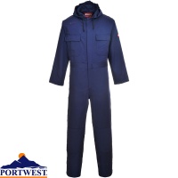 Portwest Bizweld Flame Retardant Hooded Coverall - BIZ6