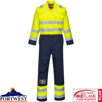 Portwest Hi-Vis Anti-Static Bizflame Pro Coverall - BIZ7