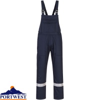 Portwest Bizweld Iona Flame Resistant Bib & Brace - BZ17