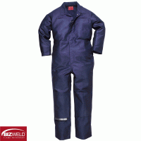 Bizweld Flame Retardant Moleskin Welders Coveralls - BZ40X