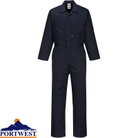 Portwest Kneepad Zip Front Coverall - C815