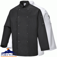 Portwest Suffolk Chefs Jacket - C833X