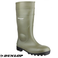 Dunlop Green Protom FS Safety Wellington - 142VP