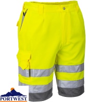 Portwest Hi Vis Shorts  - E043X