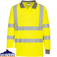 Portwest Eco Hi-Vis L/S Polo (6 pack) - EC11