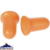 Portwest Bell Comfort PU Foam Ear Plug (200 Pairs) - EP06