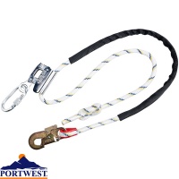 Portwest Work Positioning Lanyard with Grip Adjuster - FP26