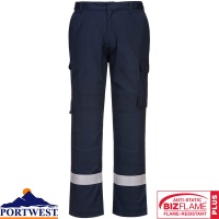 Portwest Bizflame Flame Resistant Plus Lightweight Stretch Panelled Trouser - FR401