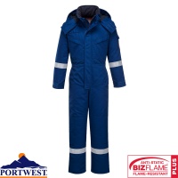 Portwest Bizflame Plus Anti Static Winter Flame Retardant Coverall - FR53