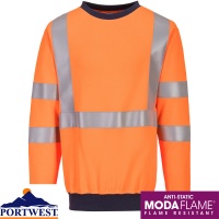 Portwest Modaflame Flame Resistant RIS Sweatshirt - FR703