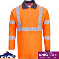 Portwest Flame Resistant RIS Polo Shirt - FR76