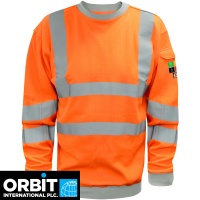 Orbit Theorem Hi Vis Inherent FR ARC Long Sleeve Sweatshirt - FRHVSWSR