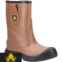 Amblers Tan Lined Safety Rigger Boot - FS142