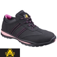 Ladies Safety Trainers Boots Shoes Toe Cap Pierce & Slip Resistant Workwear FW39 