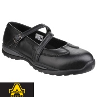 Amblers Ladies Steel Safety Shoes - FS55