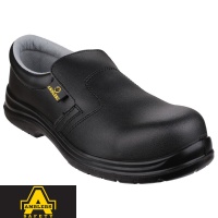 Amblers Black ESD Slip-on Shoe - FS661X