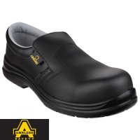 Amblers Black ESD Slip-on Shoe - FS661