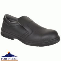Portwest Microfibre Slip On Safety Shoes - FW81
