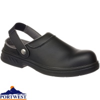 Portwest Washable Microfibre Safety Clog SB - FW82