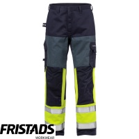 Fristads Flame Retardant High Vis Class 1 Trousers 2587 FLAM - 125942