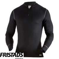 Fristads Half Zip Long Sleeve Baselayer T-Shirt 789 OF - 127355