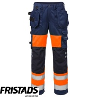 Fristads Women's Contrast Hi-Vis Trousers 2129 PLU - 111190